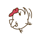 小心者、とりお。（個別スタンプ：3）