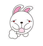 丸顔くん 第10弾 うさぎ パート1（個別スタンプ：34）
