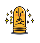 朴訥瓦偶君、（個別スタンプ：12）