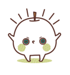りんごほっぺ（個別スタンプ：6）