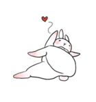うさぎのモロモロ（個別スタンプ：2）