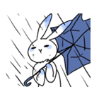うさぎのモロモロ（個別スタンプ：36）