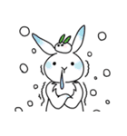 うさぎのモロモロ（個別スタンプ：38）
