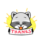 Rakkun : The Frisky Raccoon（個別スタンプ：8）