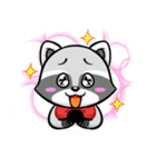 Rakkun : The Frisky Raccoon（個別スタンプ：15）