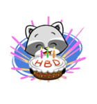 Rakkun : The Frisky Raccoon（個別スタンプ：16）
