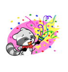 Rakkun : The Frisky Raccoon（個別スタンプ：18）