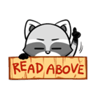 Rakkun : The Frisky Raccoon（個別スタンプ：35）