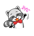 Rakkun : The Frisky Raccoon（個別スタンプ：40）