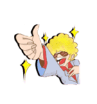 ジョニーと愉快な仲間たち（個別スタンプ：4）