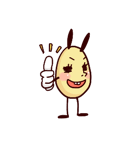 Rabbit egg Dani（個別スタンプ：31）