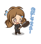 転職大好き！ハル子さん(飲食店編)（個別スタンプ：25）