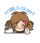転職大好き！ハル子さん(飲食店編)（個別スタンプ：39）