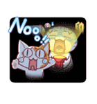 夏ニャゴス(英語版)（個別スタンプ：31）