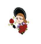 ゴスロリ少女すみれちゃん（個別スタンプ：4）