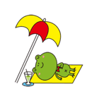 結果をカエル★（個別スタンプ：24）