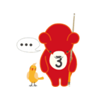 小熊のEddy（個別スタンプ：35）