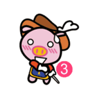 PigX3 ＆ funny Wolf (all life)（個別スタンプ：24）