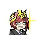 【ヒトマトペ】★擬人化オノマトペ★（個別スタンプ：5）