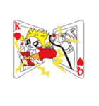 ラバーズキング＆クイーン（個別スタンプ：36）