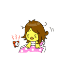 ゆるかわなひよこのOL、ひよ子ちゃん（個別スタンプ：14）