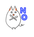 柔らかい猫、たまーる（個別スタンプ：3）