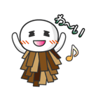 恥ずかしがり屋の「みのむし」さん。（個別スタンプ：38）