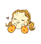 レトロっ子「モモちゃん」（個別スタンプ：1）