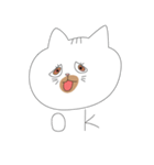 めんどねこ（個別スタンプ：4）