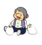 田舎おばあちゃん（個別スタンプ：6）