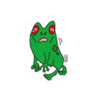 Bike ＆ Frog（個別スタンプ：28）