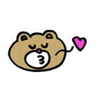 KUMA（個別スタンプ：19）