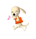 3D ダックスフレンズ (1)（個別スタンプ：4）