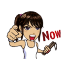 Kung Fu Lina（個別スタンプ：25）