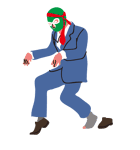 Masked businessman（個別スタンプ：30）