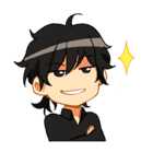 Grey is... - Chibi Ver.（個別スタンプ：13）