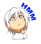 Grey is... - Chibi Ver.（個別スタンプ：17）