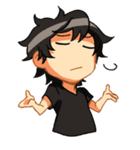 Grey is... - Chibi Ver.（個別スタンプ：37）