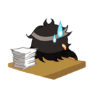 Grey is... - Chibi Ver.（個別スタンプ：40）