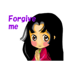 文絵草子 英語版（個別スタンプ：38）