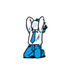 遅刻します。男子ver（個別スタンプ：40）