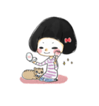 猫様と召使いお姉ちゃんのゆるゆるスタンプ（個別スタンプ：7）