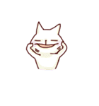 ゆるゆるねこ＆ちゅう（個別スタンプ：21）