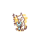 ゆるゆるねこ＆ちゅう（個別スタンプ：26）
