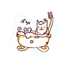 ゆるゆるねこ＆ちゅう（個別スタンプ：34）