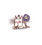 ゆるゆるねこ＆ちゅう（個別スタンプ：40）