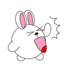 丸顔くん 第11弾 うさぎ パート2（個別スタンプ：4）