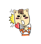ねこ氏（個別スタンプ：37）