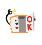 オレンジコンテナの収納くん（個別スタンプ：2）