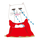 白き猫二（個別スタンプ：16）